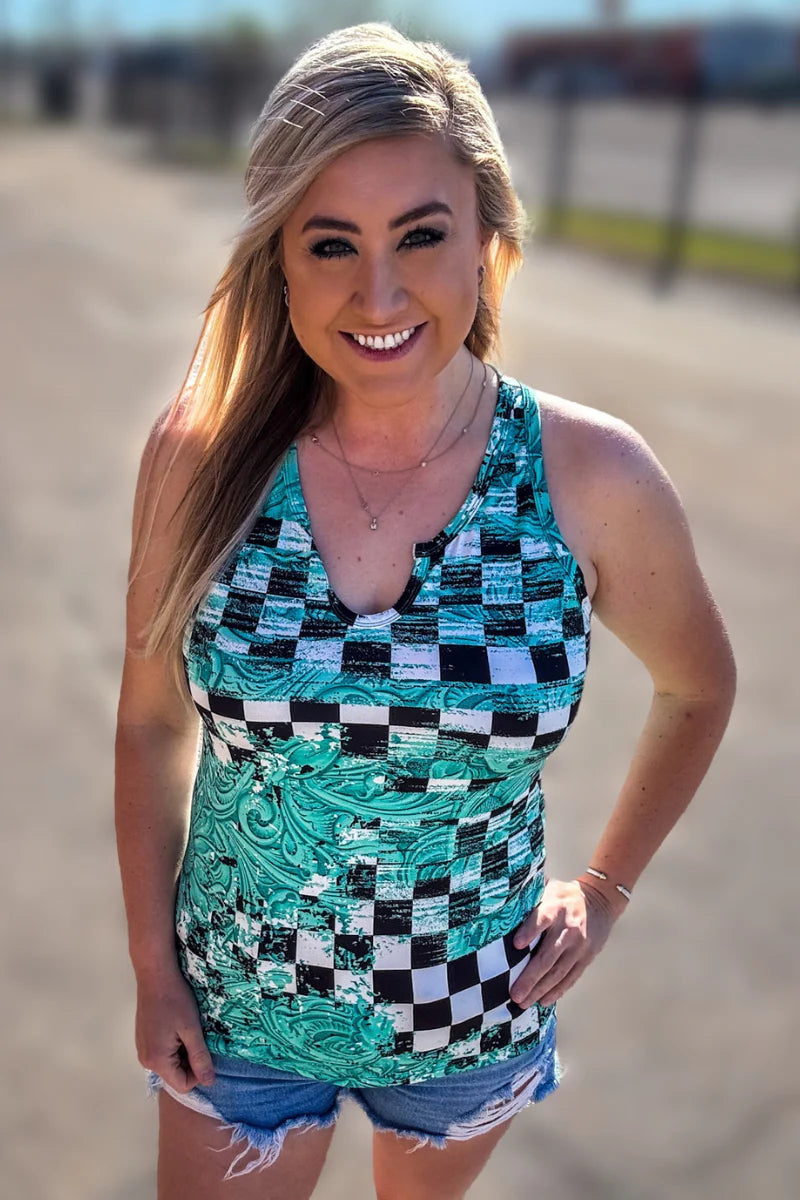 Sterling Kreek Miles ahead tank top