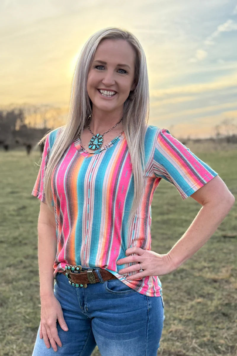 Sterling Kreek Summer Serape Top