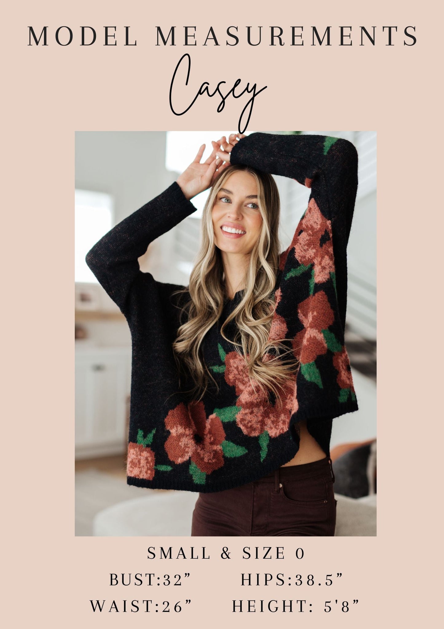 CLEARANCE Behind The Scenes Waffle Knit Top