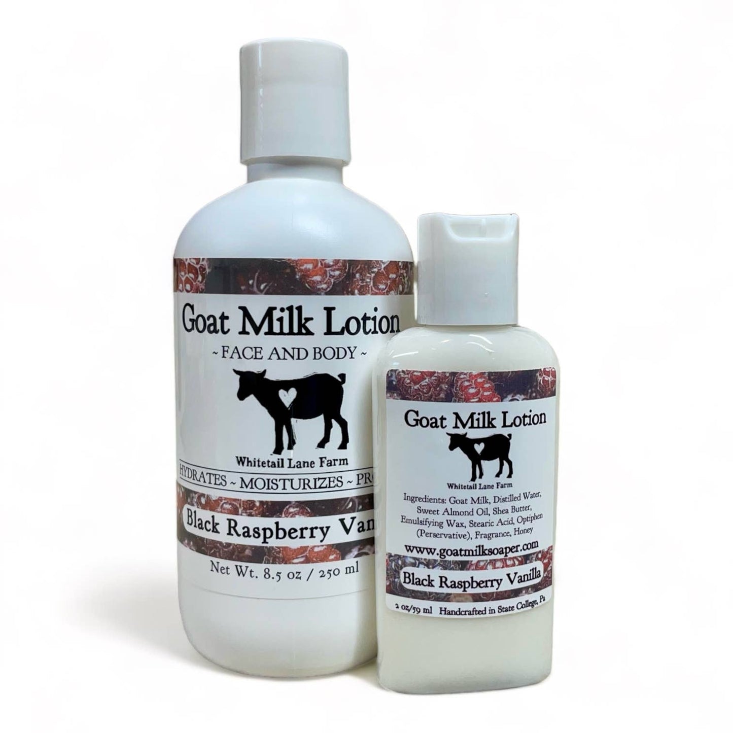 Goat Milk Lotion Black Raspberry Vanilla