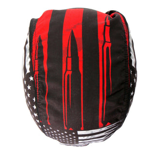 CLEARANCE Leathers Flag Bullets Lightweight Headwrap Do-rag Durag Bandana