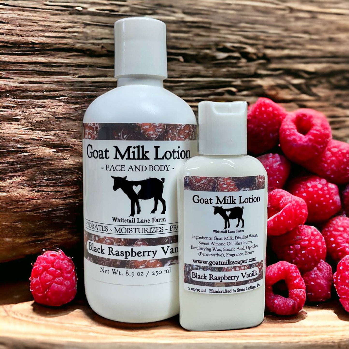 Goat Milk Lotion Black Raspberry Vanilla