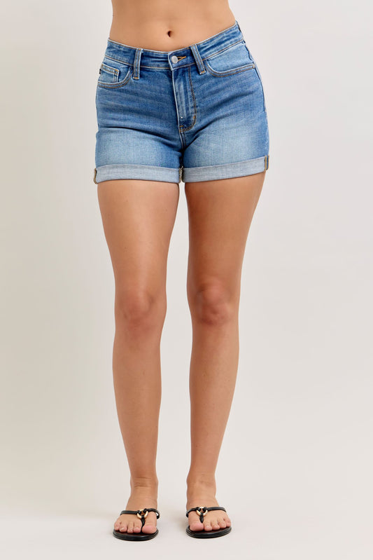 Judy Blue Cuffed Shorts