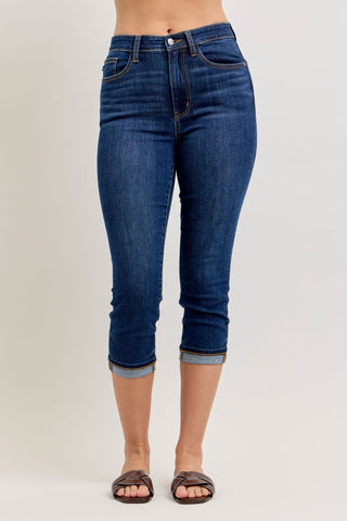 Judy Blue Capri Cutoff cuff