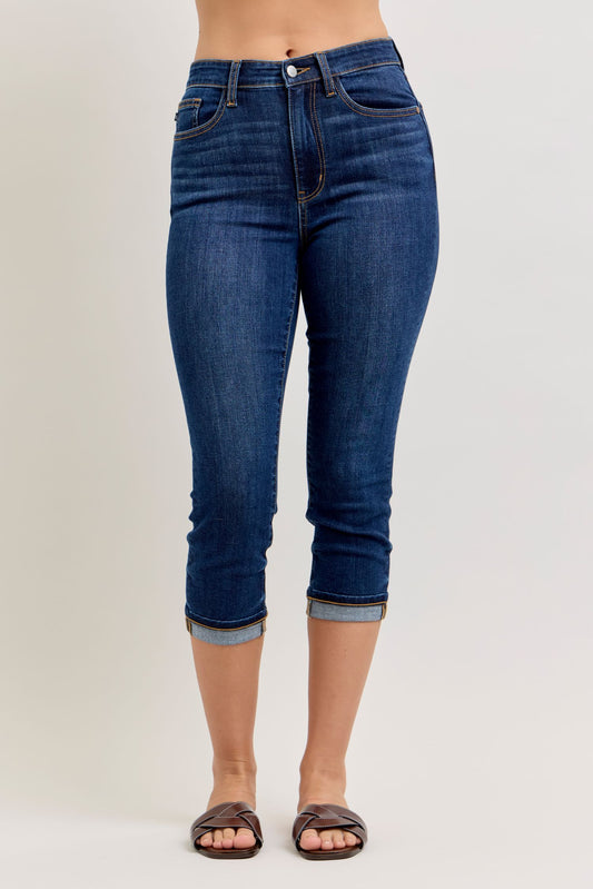 Judy Blue Capri Cutoff cuff