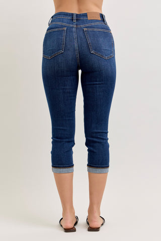 Judy Blue Capri Cutoff cuff