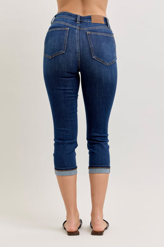 Judy Blue Capri Cutoff cuff