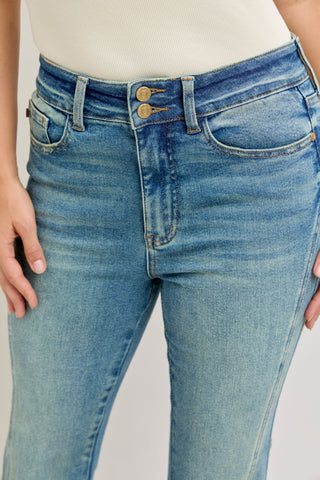 Judy Blue Jeans Denim HW Vintage Wash Flare