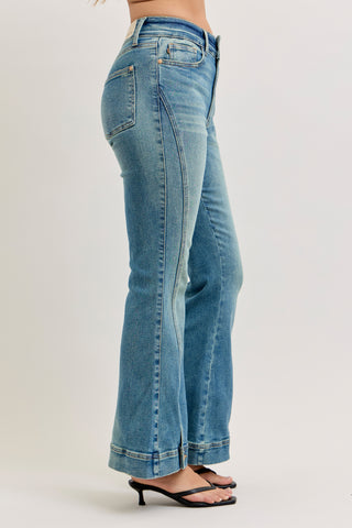Judy Blue Jeans Denim HW Vintage Wash Flare