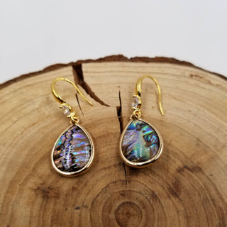 Natural Shell Drop Earrings