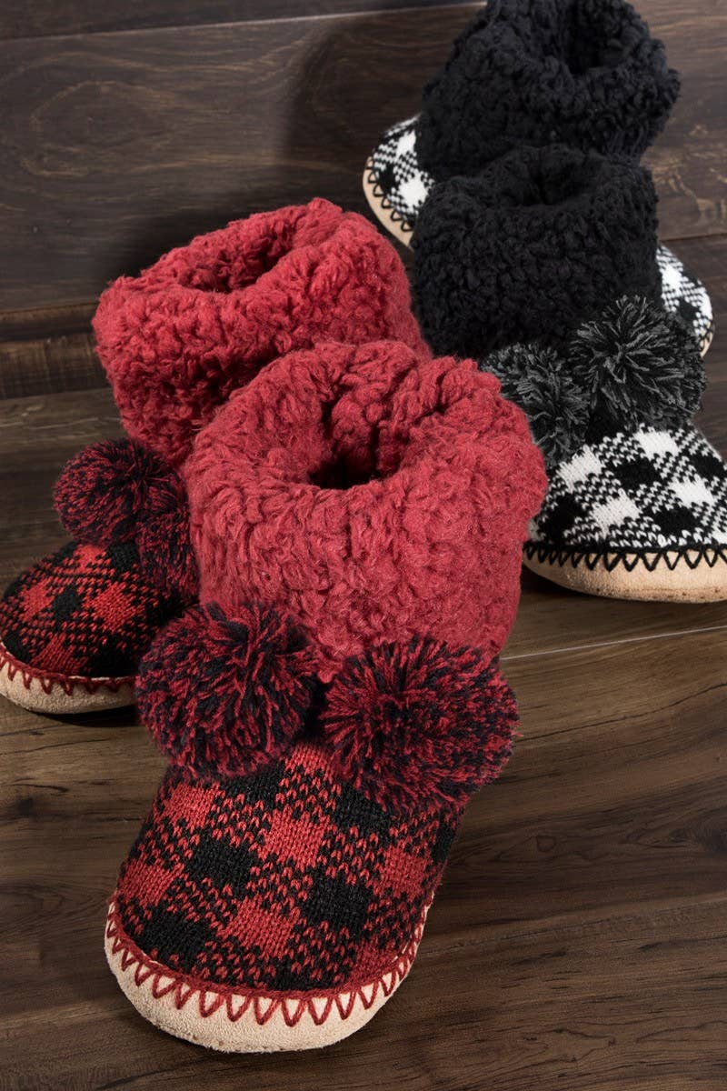 Buffalo Plaid Slippers