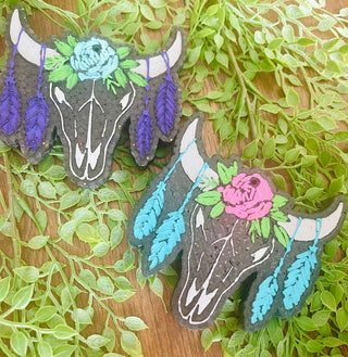 Feather Bull Car Freshie 