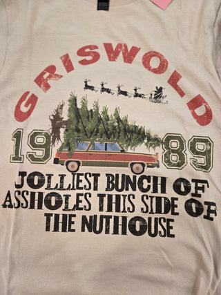 Griswold Christmas graphic tee t-shirt