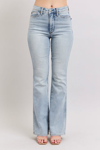 Judy Blue Light Denim Tummy Control Bootcut Jeans