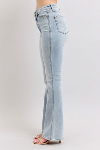 Judy Blue Light Denim Tummy Control Bootcut Jeans