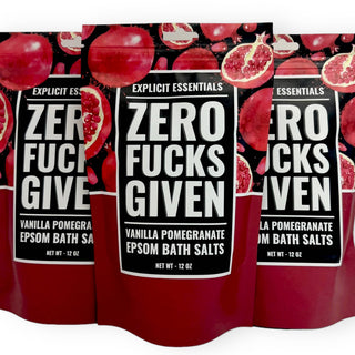 Zero Fucks Given Bath Salts 12oz Bag