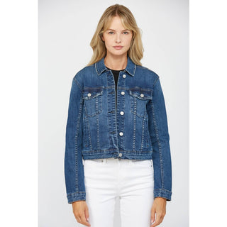 DARK WASH DENIM JACKET