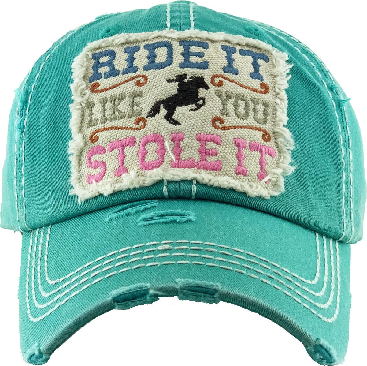 RIDE IT LIKE YOU STOLE IT WASHED VINTAGE BALLCAP