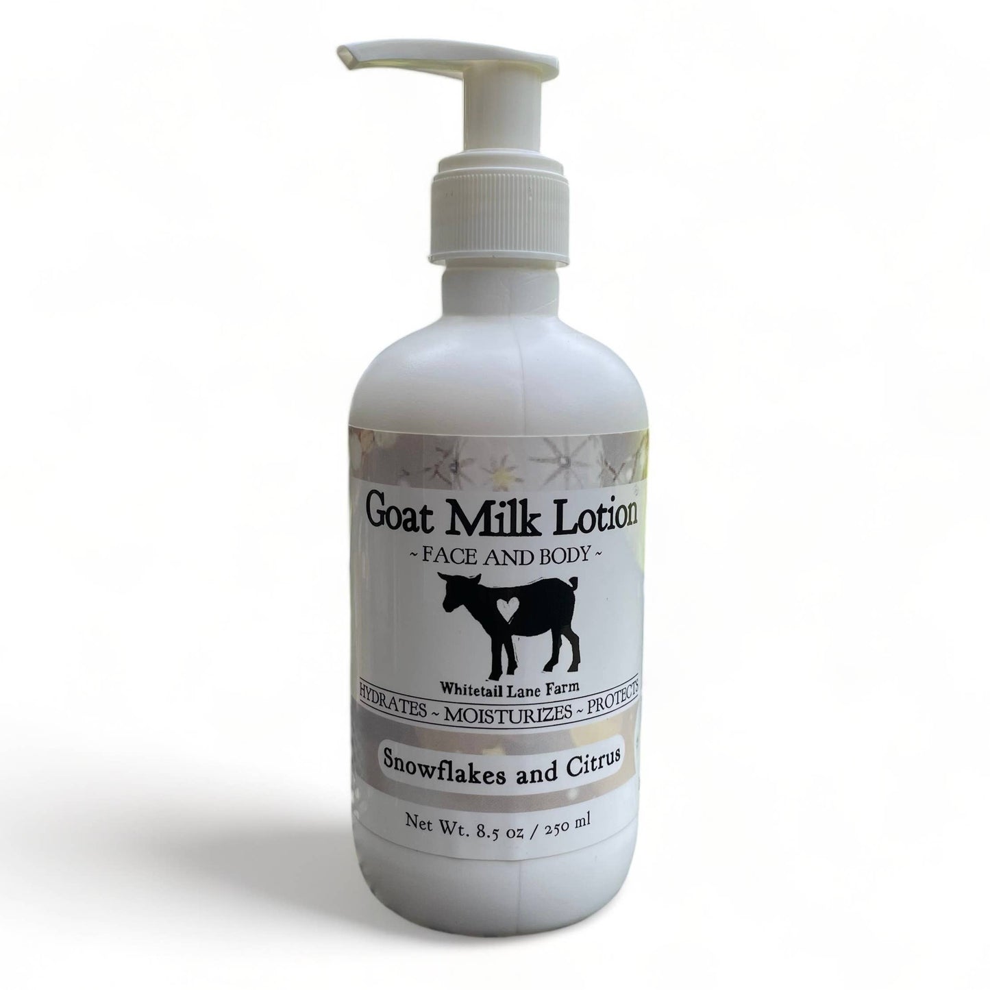 Goat Milk Lotion - Snow Flakes and Citrus Holiday Collection