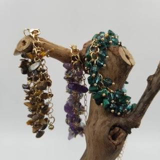 Chakra Stone Semi Precious Natural Stone Bracelet