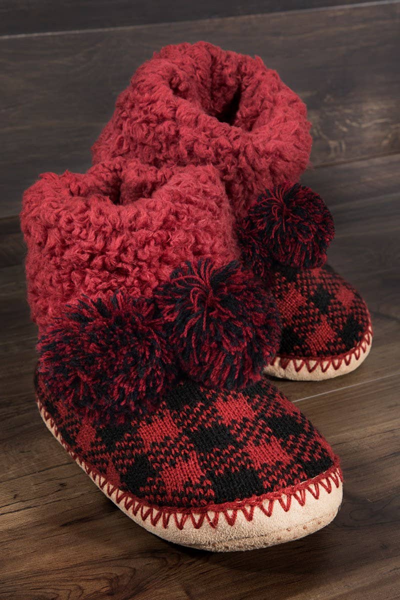 Buffalo Plaid Slippers