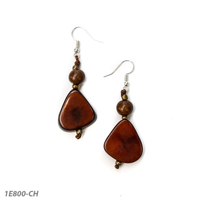 Tagua Alma Earrings