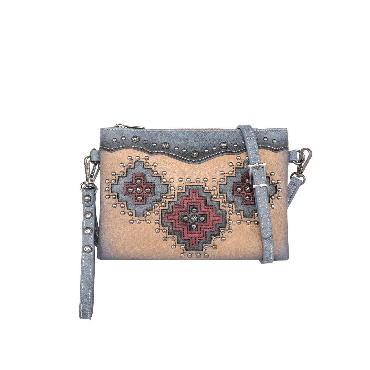 Montana West Cut-out Aztec Collection Crossbody/W