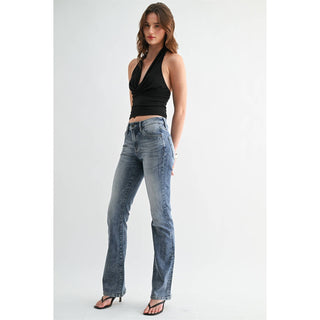 Mica MID RISE BOOTCUT Jean Denim