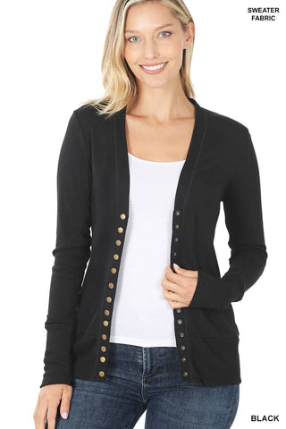 CLEARANCE Button Sweater Cardigan