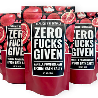 Zero Fucks Given Bath Salts 12oz Bag