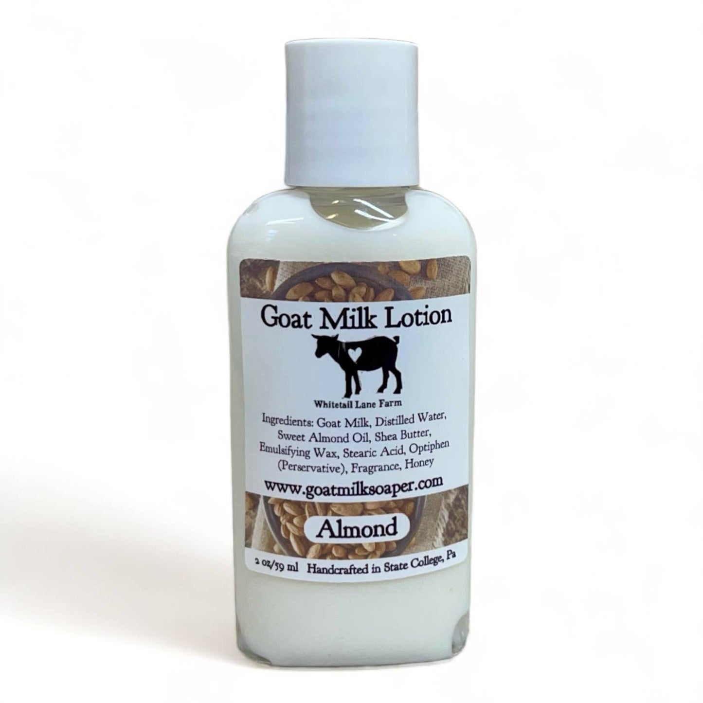 Goat Milk Lotion Almond