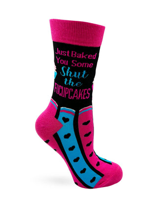 Just Baked You Some Shut the Fucupcakes Sassy Ladies' Novelt