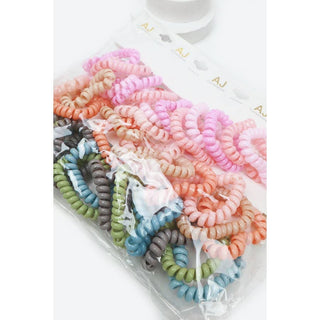 Heart Shape Spiral Hair Ties