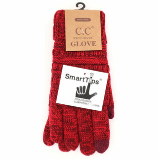 Two Tone Ribbed Lined CC Glove G900