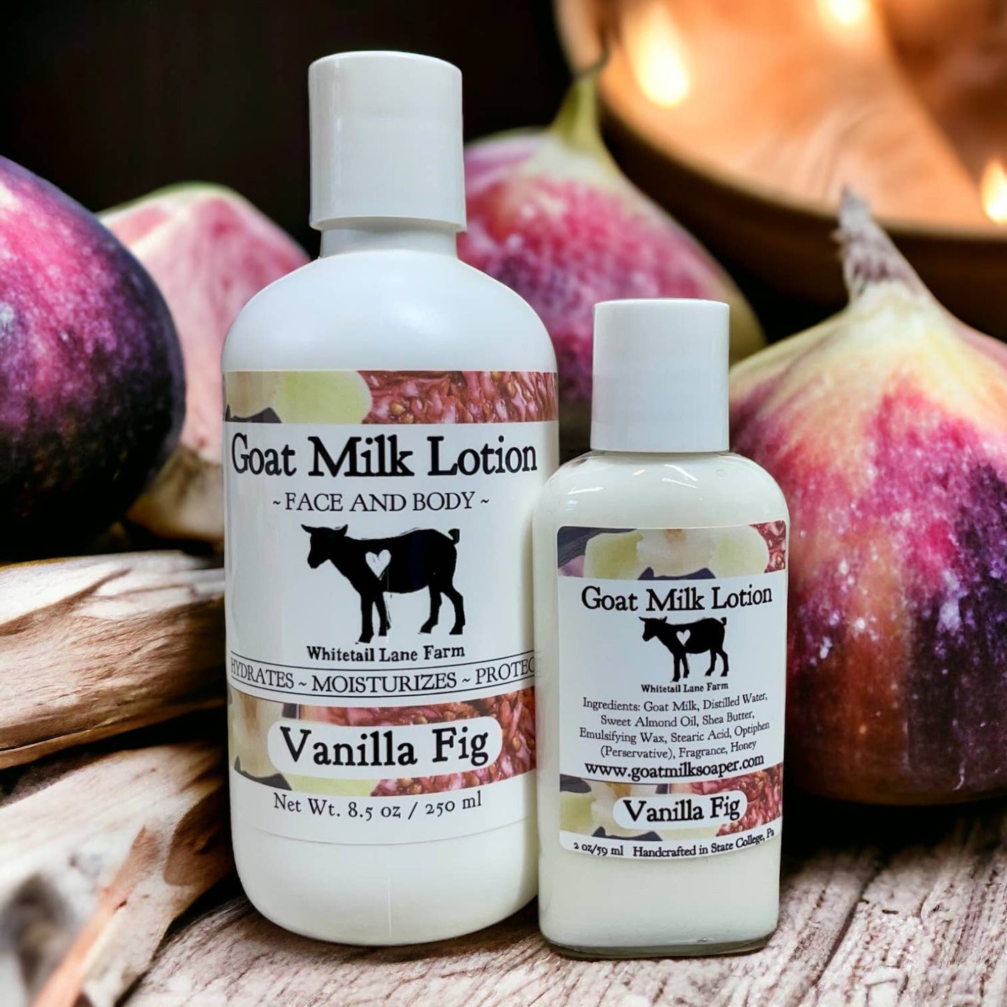 Goat Milk Lotion - Vanilla Fig