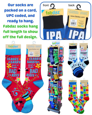 Drinks Well with Others Women's Crew Socks