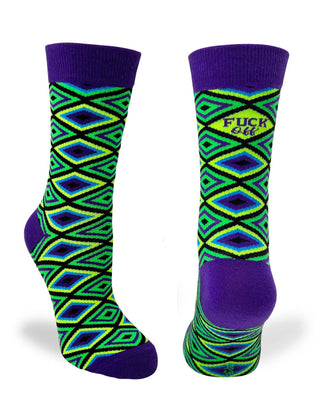 Fuck Off Women's Crew Socks
