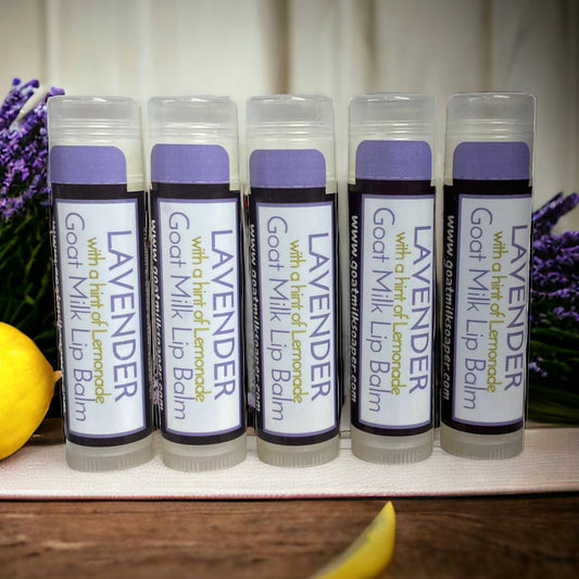 Lavender Lemonade Goat Milk Lip Balm