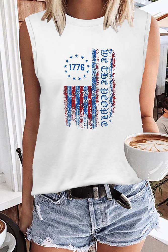 Summer We the People 1776 American Tank Top STC125D35