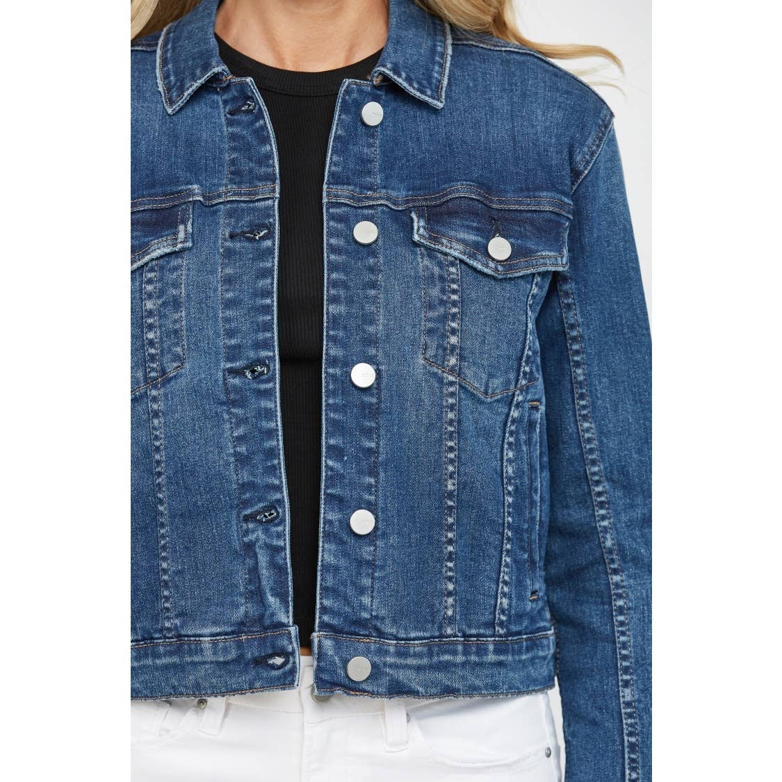 DARK WASH DENIM JACKET