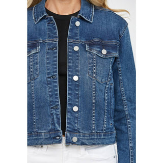 DARK WASH DENIM JACKET