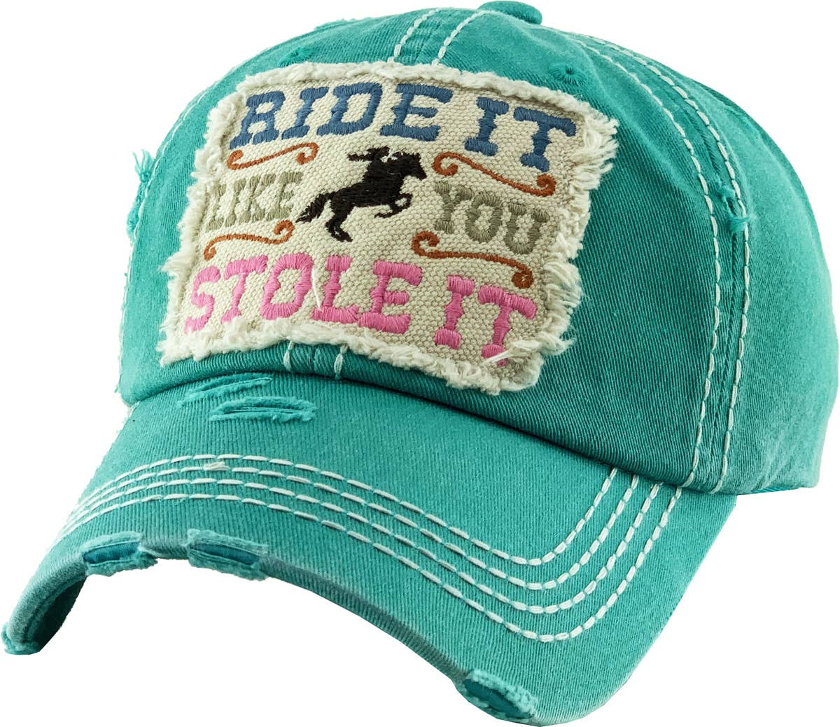 RIDE IT LIKE YOU STOLE IT WASHED VINTAGE BALLCAP