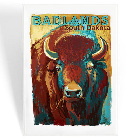 MAGNET Badlands, South Dakota, Bison, Vivid