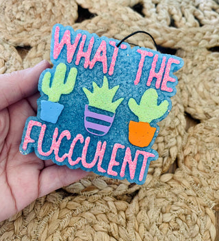 What the Fucculent Car Freshie