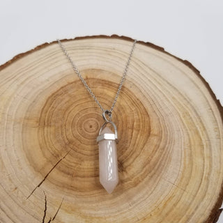 Natural Healing Stone Pendant Necklace