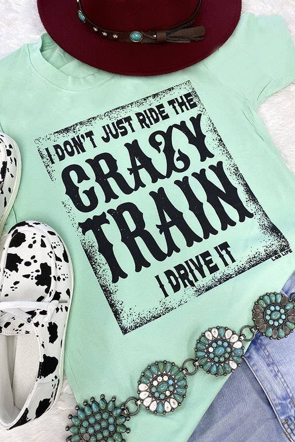 I Dont Just Ride Train, Trendy, Funny  Graphic Tshirt tee