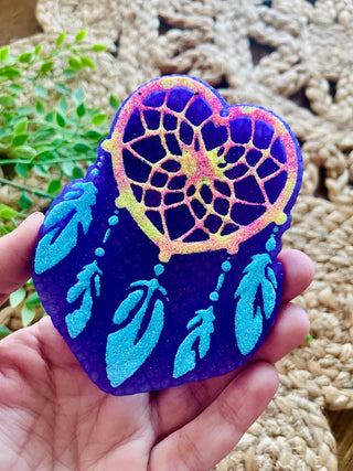 Heart Dreamcatcher Car Freshie