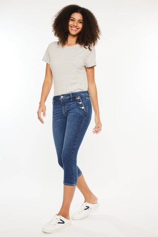 KAN CAN CROP CAPRI JEANS