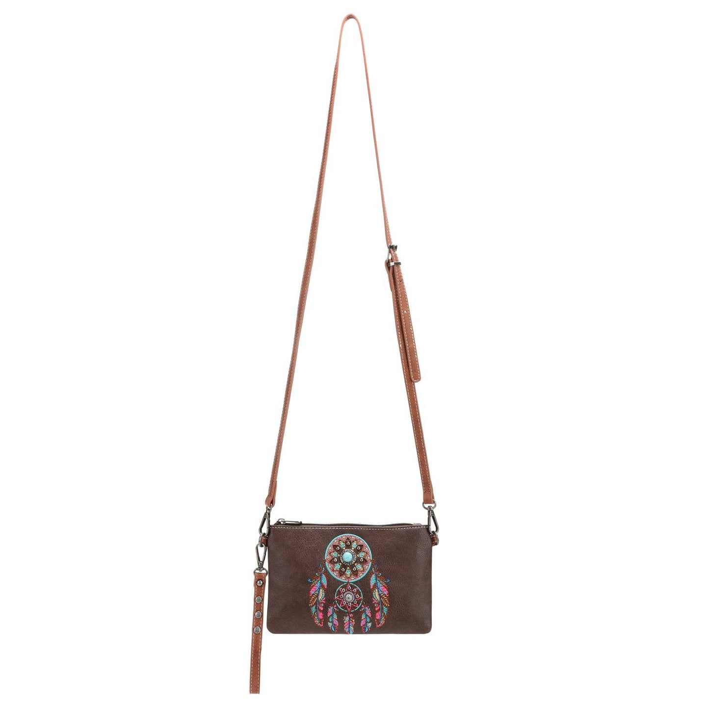 MW1241-181 Montana West Dream Catcher Collection Clutch/Crossbody