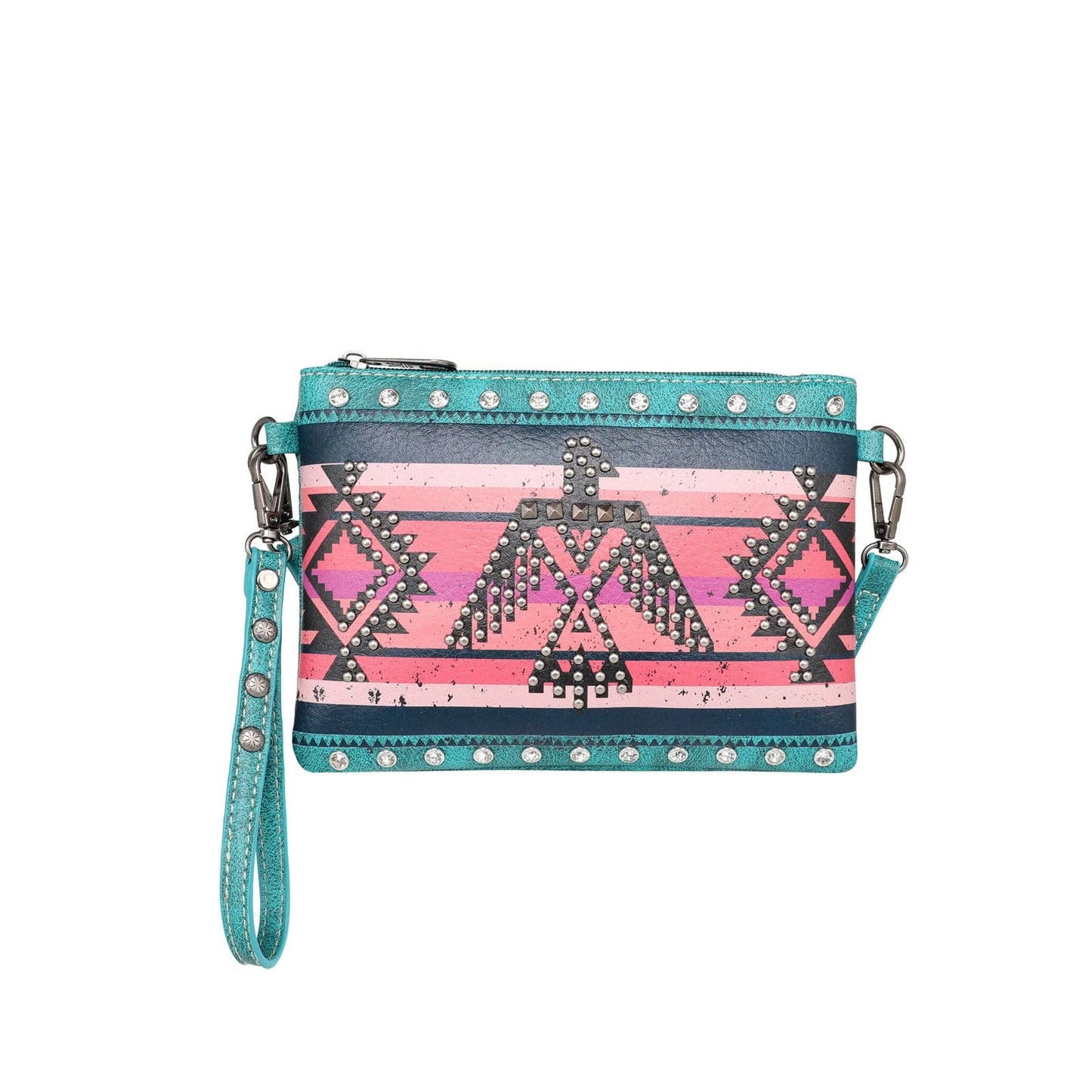 Montana West Aztec Collection Clutch/Crossbody